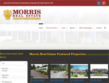 Tablet Screenshot of morrisre.com